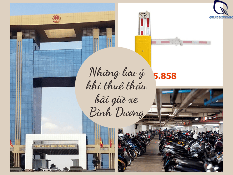 thầu bãi giữ xe Bình Dương